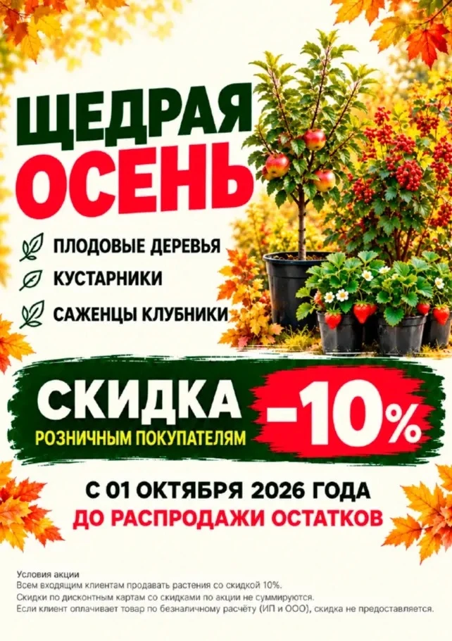 Щедрая осень