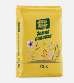 Земля садовая 70л